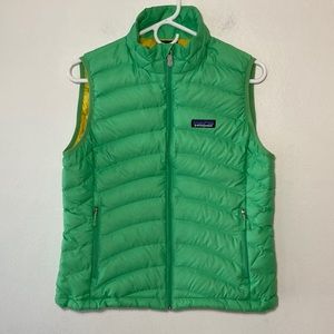 Patagonia Vibrant Green Quilted Vest